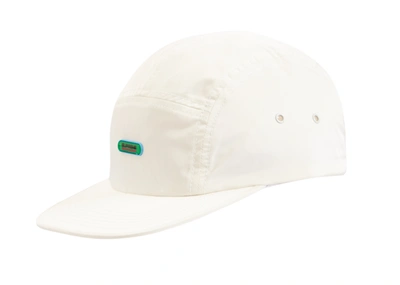 Pre-owned Supreme  Clear Patch Camp Cap White