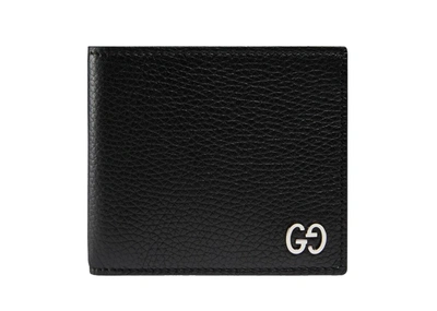 Pre-owned Gucci  Leather Wallet Black