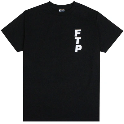 Pre-owned Ftp  Vertical Logo Tee Black