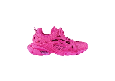 Pre-owned Balenciaga  Track.2 Fluo Pink