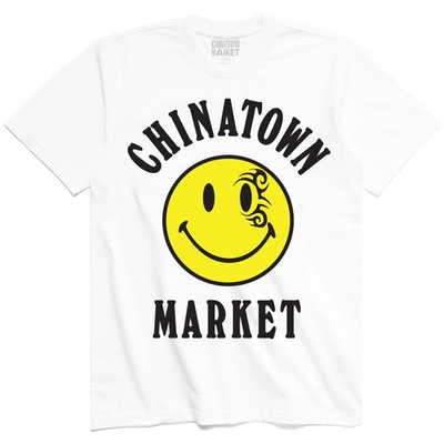 Pre-owned Chinatown Market  Tyson Tattoo T-shirt White