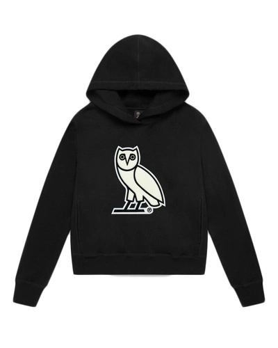 Pre-owned Ovo  Chenille Womens Hoodie Black