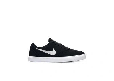Pre-owned Nike Check Canvas Sb Black (gs) In Black/white