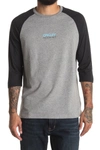 Oakley Factory Pilot 3/4 Raglan Sleeve T-shirt In Blackout