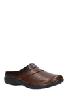 Easy Street Swing Comfort Mules Women's Shoes In Tan Combin