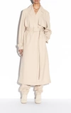 JOSEPH CANDACE FLUID WOOL TWILL COAT