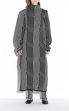 JOSEPH OPTICAL JACQUARD WOOL MAXI DRESS