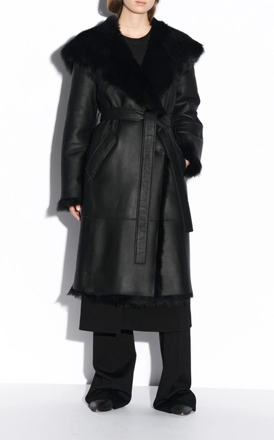 Joseph Cree New Toscana Coat In Black