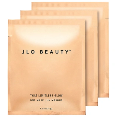 Jlo Beauty That Limitless Glow Sheet Mask 3 Masks In N,a