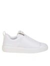 BALMAIN B-COURT EASY SNEAKERS IN LEATHER WITH LOGO,VN1C586LAEC 0FA