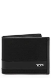 Tumi Alpha Global Removable Passcase Wallet In Black
