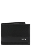 Tumi Alpha Ballistic Nylon Wallet In Black