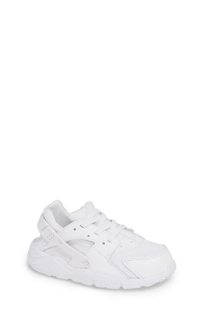 Nike Kids' Huarache Run Sneakers In White