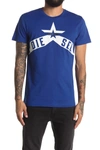 Diesel Diego Logo Print T-shirt In Blue Web