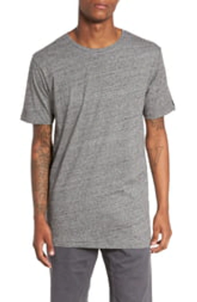 Zanerobe Flintlock Longline Crew Neck T-shirt In Chrmr