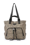 Aimee Kestenberg Bermuda Convertible Tote Bag In Natural Spotted Chee