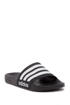 Adidas Originals Adidas Men's Adilette Shower Slide Sandals From Finish Line In Cblack/ftw