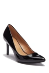 Calvin Klein Kamara Nappa Smooth Leather Pump In Black