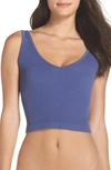 FREE PEOPLE INTIMATELY FP SOLID RIB BRAMI CROP TOP,OB709176