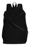 ISSEY MIYAKE BIAS PLEATED BACKPACK,PP19AG501