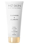 MZ SKIN CLEANSE & CLARIFY DUAL ACTION AHA CLEANSER & MASK,MZ-180735-N