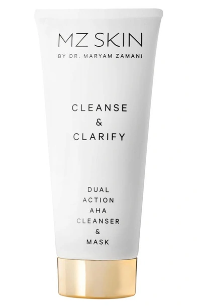 MZ SKIN CLEANSE & CLARIFY DUAL ACTION AHA CLEANSER & MASK,MZ-180735-N