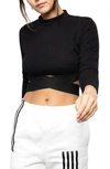ABSENCE OF COLOUR FINNA LONG SLEEVE CROP TOP,AW20N120
