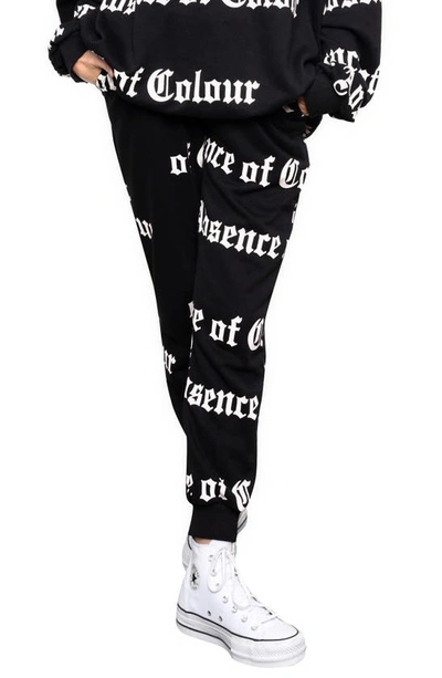 Absence Of Colour Roma Logo Joggers In Black