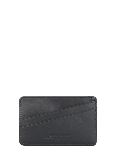 Marcelo Burlon County Of Milan Marcelo Burlon Men's Black Other Materials Card Holder