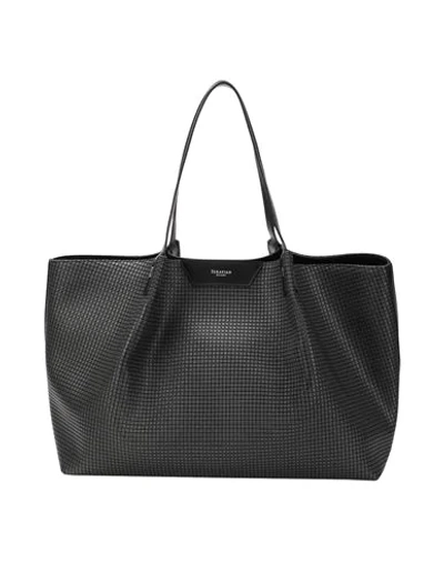 Serapian Handbag In Steel Grey