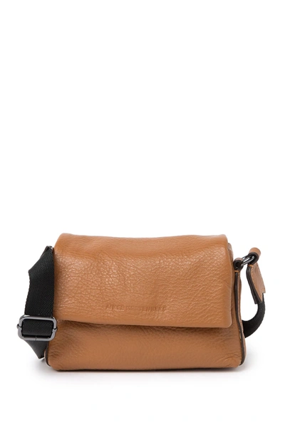 Aimee Kestenberg Biggest Fan Leather Crossbody Bag In Chestnut Brown