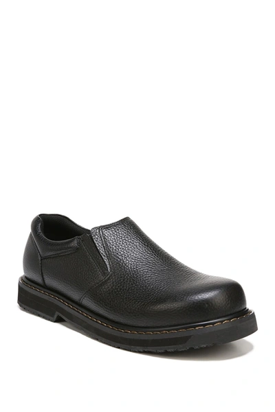 Dr. Scholl's Men's Winder Ii Oil & Slip Resistant Slip-on Loafers In Black