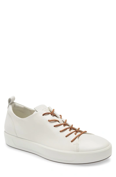 Ecco Soft Vii Sneaker In White