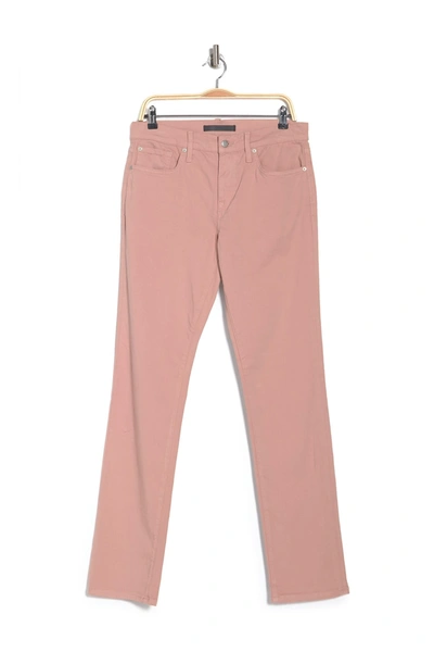 Joe's Jeans Joe's Brixton Slim Straight Chinos In Brick Rose