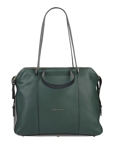Piquadro Handbags In Green