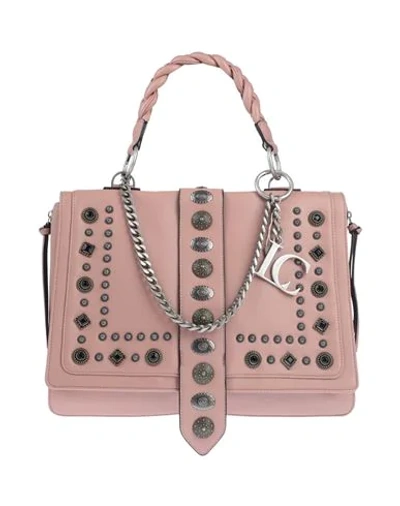 La Carrie Handbags In Pale Pink
