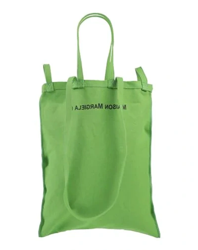Mm6 Maison Margiela Handbags In Light Green