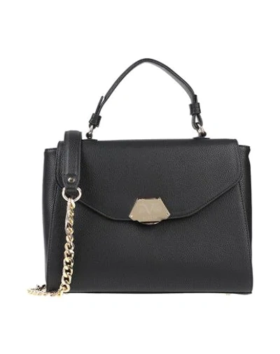 19v69 By Versace Handbags In Black