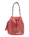 La Carrie Handbags In Red