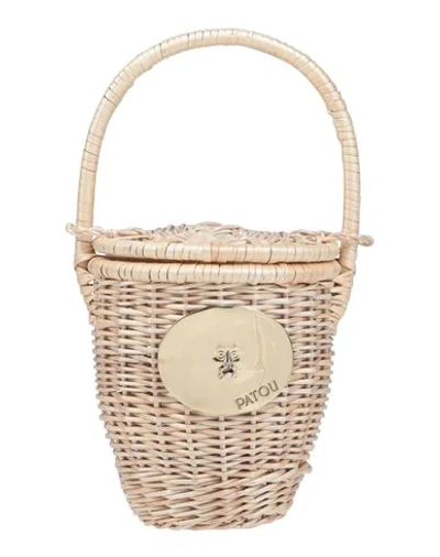 Patou Handbags In Beige