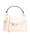 Tuscany Leather Handbags In Ivory