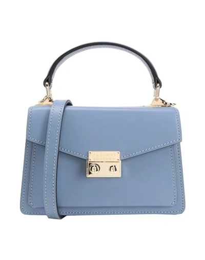 Tuscany Leather Handbags In Blue