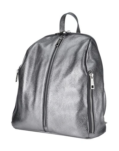 Tuscany Leather Backpacks In Silver