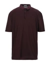 Lanvin Polo Shirt In Deep Purple