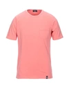 DRUMOHR DRUMOHR MAN T-SHIRT SALMON PINK SIZE S COTTON,12234731BF 4