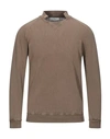 Alpha Studio Sweaters In Beige