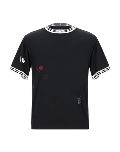 Damir Doma X Lotto T-shirts In Black