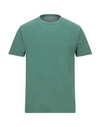 Original Vintage Style T-shirts In Green