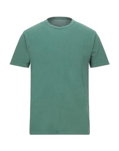 Original Vintage Style T-shirts In Green