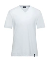 Drumohr T-shirts In Light Grey